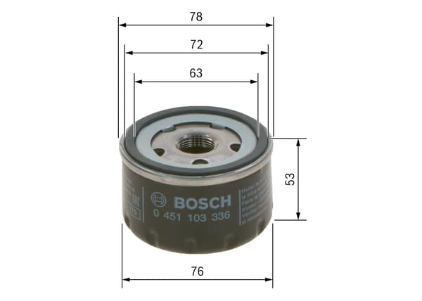 OLIEFILTER RENAULT MASTER II 98> 1.9 dCi