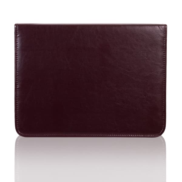 Elegant A4 Tizano BW05-mappe - konferencebord med ringe og klips