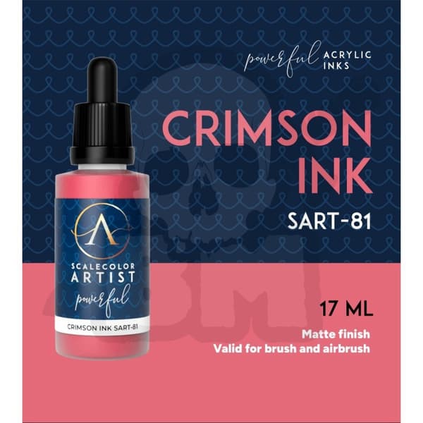 SART-81 Scale75 Artist Range Crimson Ink