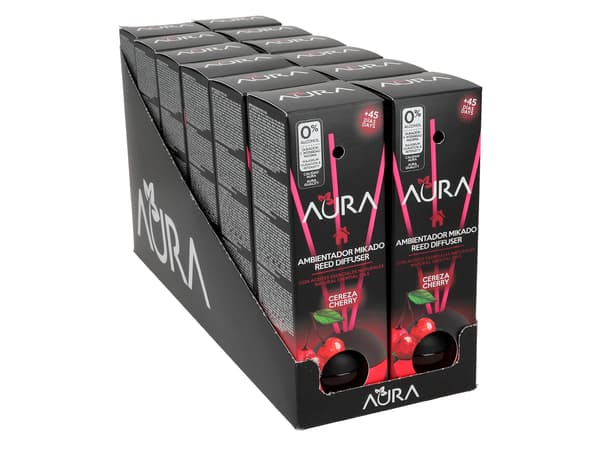 Set med 12 doftspridare - Körsbärsfrukt