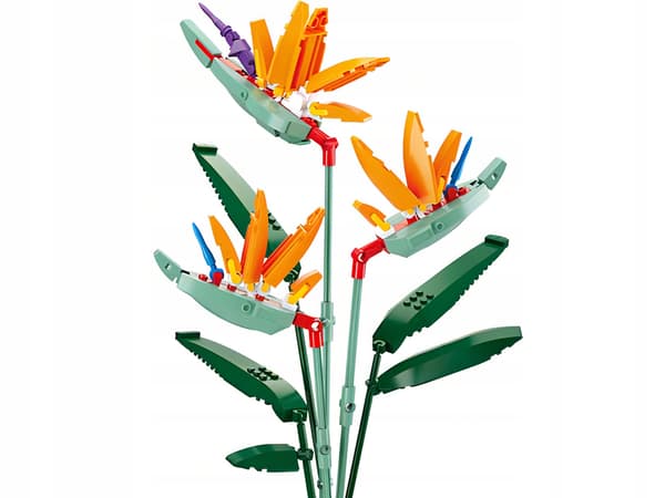 Sluban Blomsterblokke Strelitzia blomsterbuket 269 elementer Kvindernes Dag