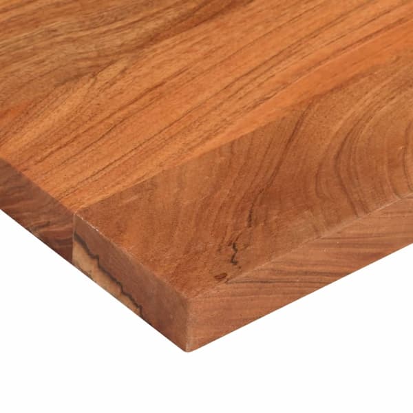 vidaXL bordplade 110x20x3,8 cm rektangulær massiv akacietræ