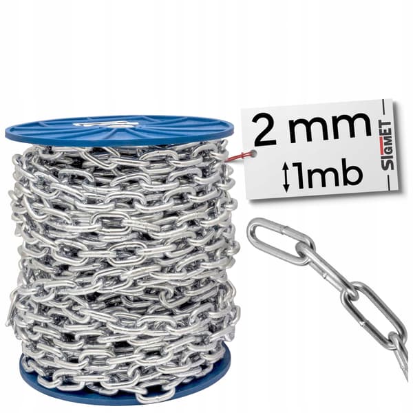 kedja D1 2mm - 1m