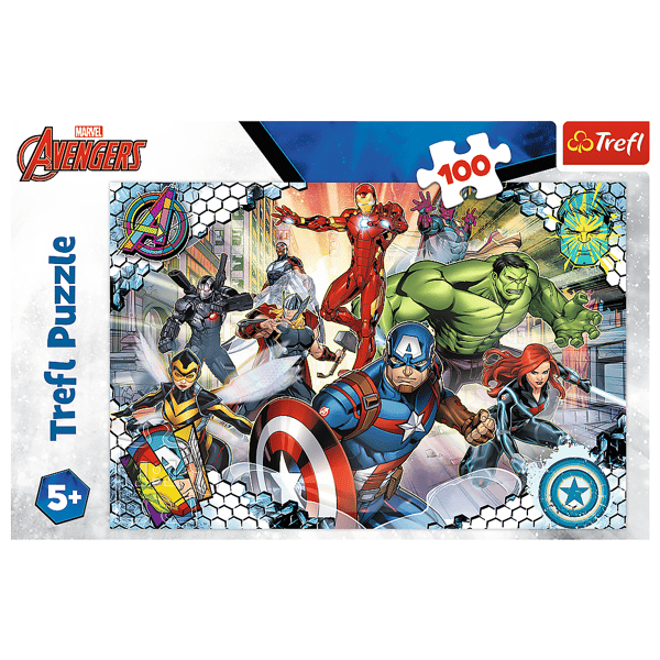 Disney Marvel Avengers puslespil 100 brikker berømt