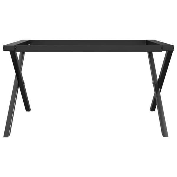 vidaXL X-formade soffbordsben 80x70x43 cm