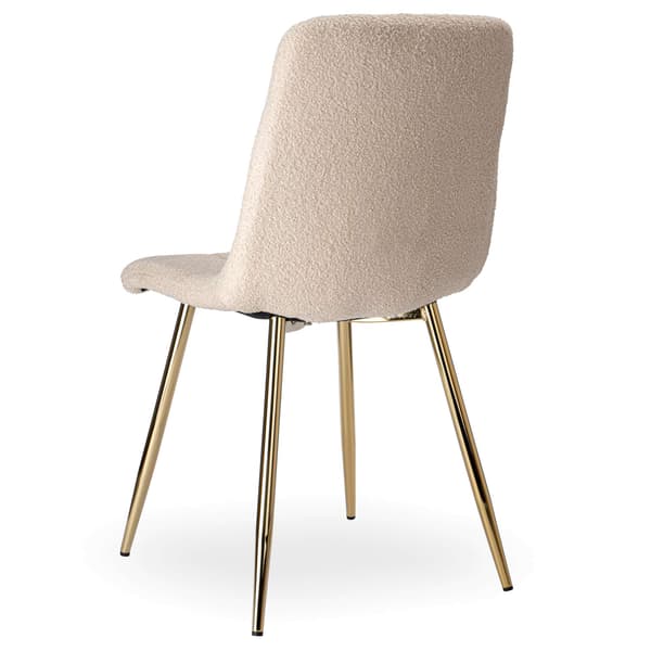 DENVER teddy beige boucle -tuoli