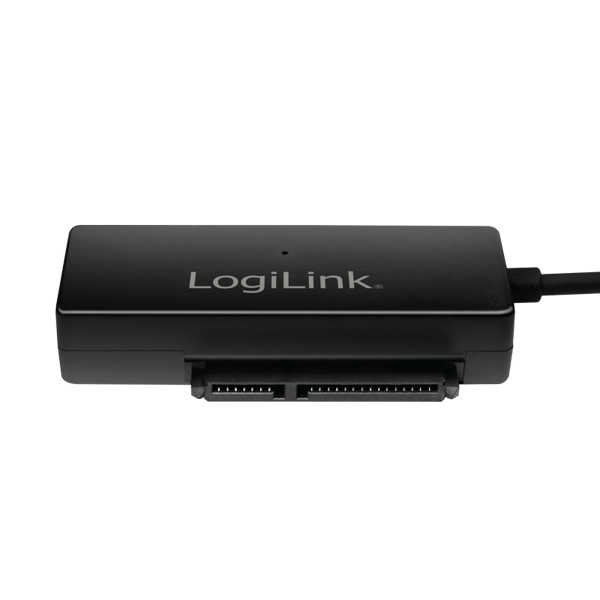 LogiLink 5 Gb/s USB 3.0 til SATA-adapter til harddisk/SSD og cd-drev op til 10 TB