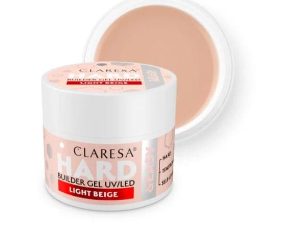 Claresa HARD&EASY Builder Gel Lys Beige 45g