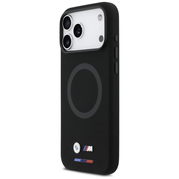BMW M Silikone Logo MagSafe-cover til iPhone 17 Pro Max, sort