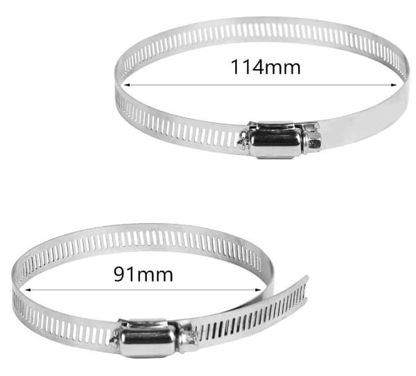 Nippusiteet 91-114 mm 8 kpl