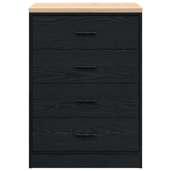 vidaXL garageskab sort 60x51x85 cm
