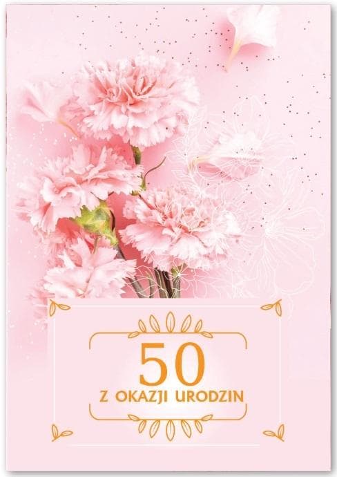 50-årsdagshälsningskort