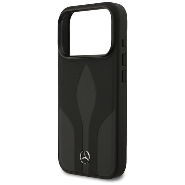 Mercedes The Move MagSafe-etui i læder til iPhone 17 Pro, sort