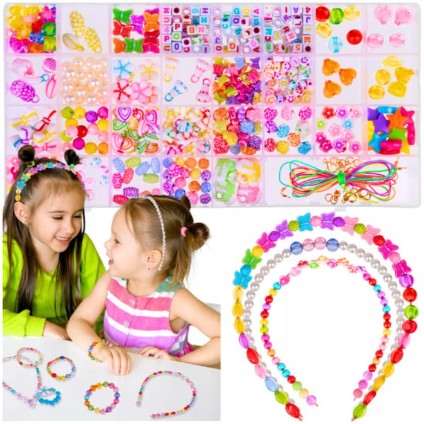 Perler til armbånd perlesæt til fremstilling af smykker TIL børn