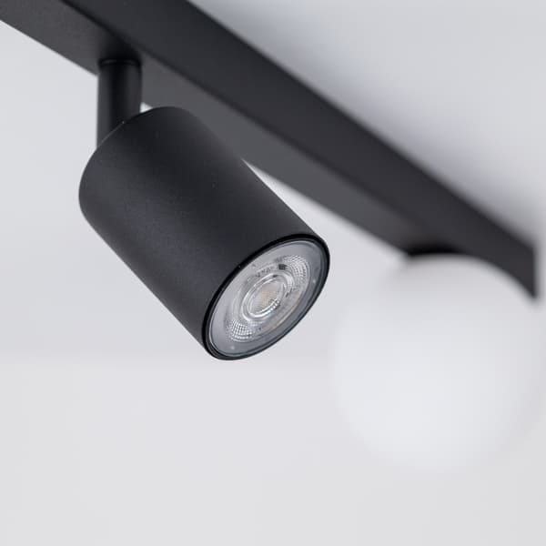 LOFTSPOTLIGHT Tk Lighting Vox 2x GU10 G9 Sort Hvid Metal