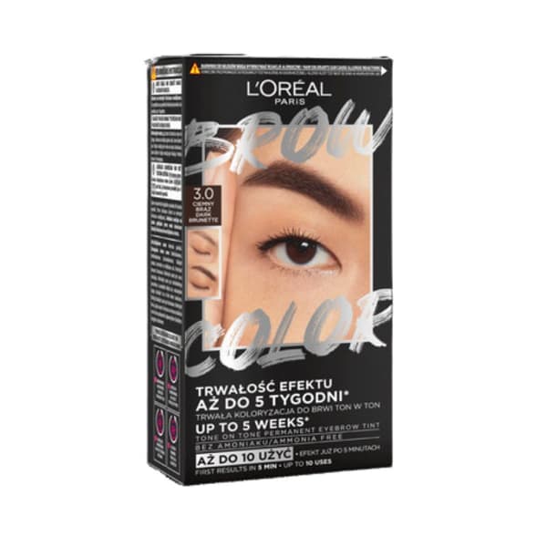 Loreal brynfärg ögonbrynsfärgningskit - 3.0 mörk brunett