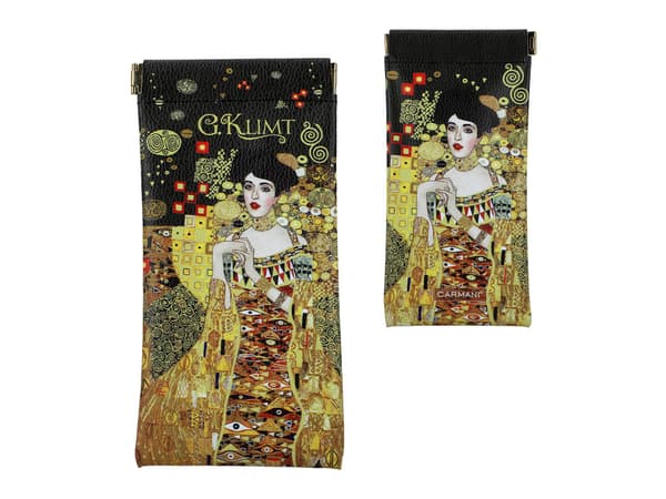 Blødt brilleetui - G. Klimt, Adela (CARMANI)