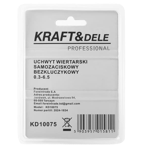 KD10075 itselukittuva poraistukka