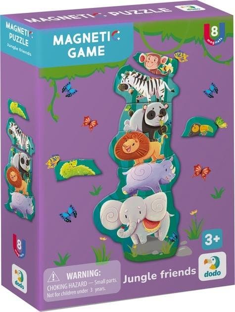 Jungle Friends magnetisk spil