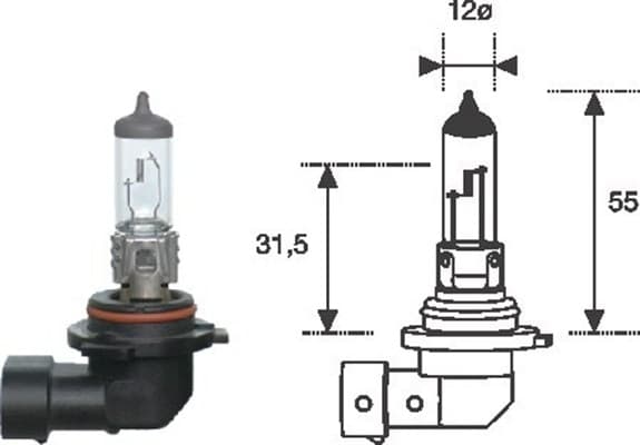 MM HB4 12V MAGNETI MARELLI Pære