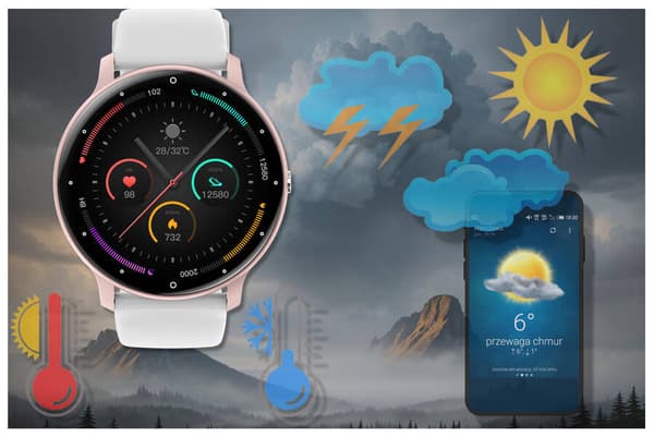 Älykello unisex GRAVITY GT1-6 PRO - Bluetooth-puhelut, lisäremmi (sg027f)