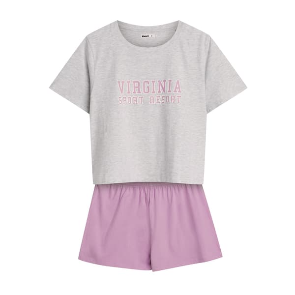 Mawest 2 Bloovii Damepyjamas | Lyserød, Beige L