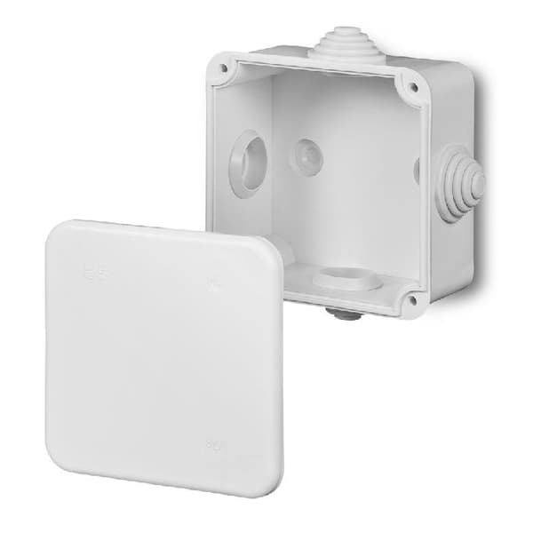 Påbygningsdåse IP44 80x80x42 Fast-Box