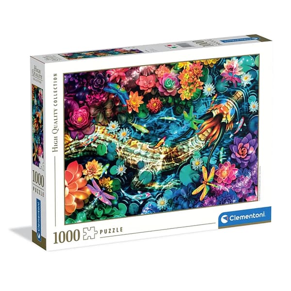 1000-palan palapeli. HQ Koi-joki
