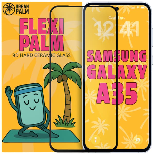 9D Flexi Palm Keramisk Glas til Samsung Galaxy A35 5G