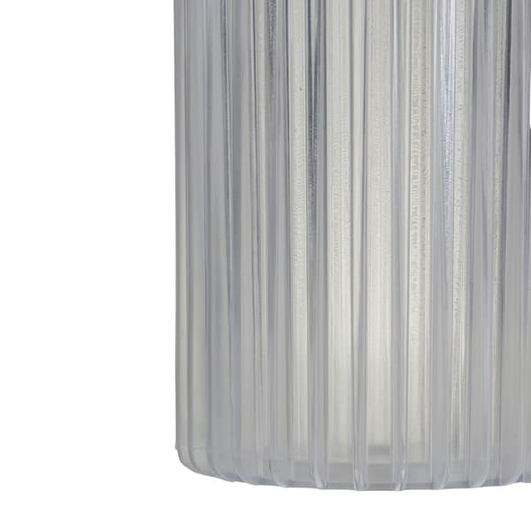 Sæt med 3 moderne RIBS vaser, transparente og farveløse