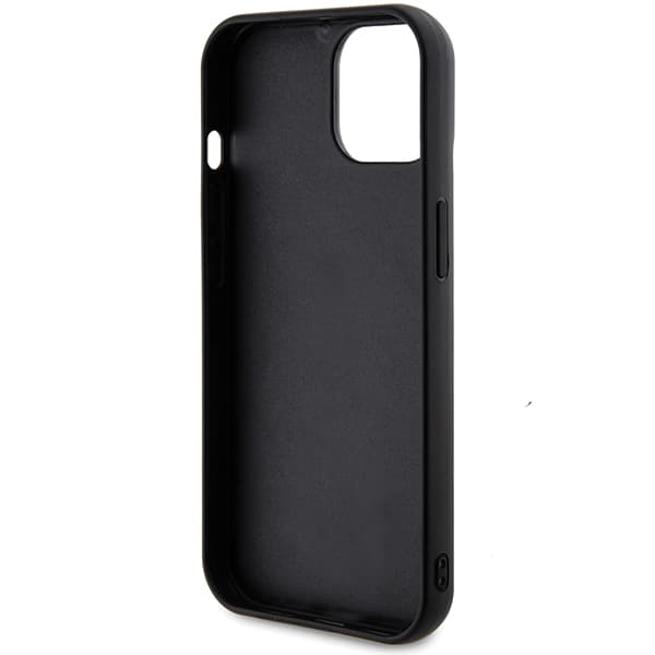 Guess Sequin Script Metal-skal till iPhone 14, svart