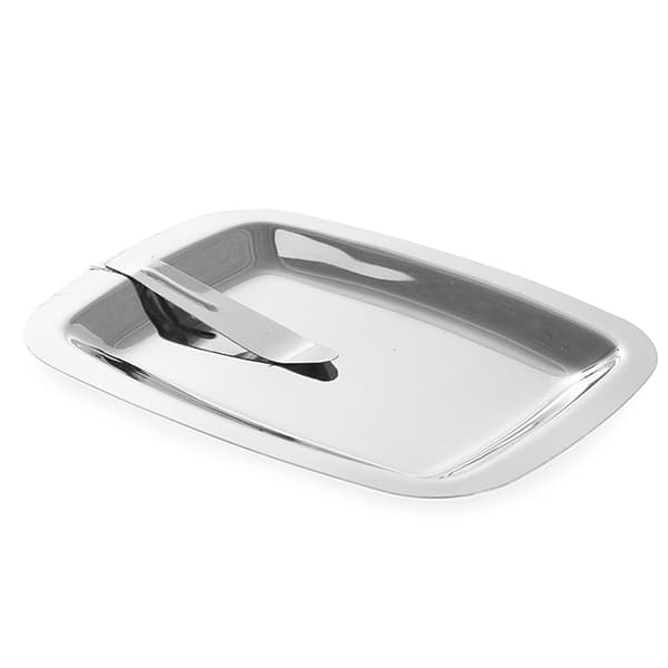 Rustfrit stål seddelklemmebakke, sæt med 3 - Hendi 595206