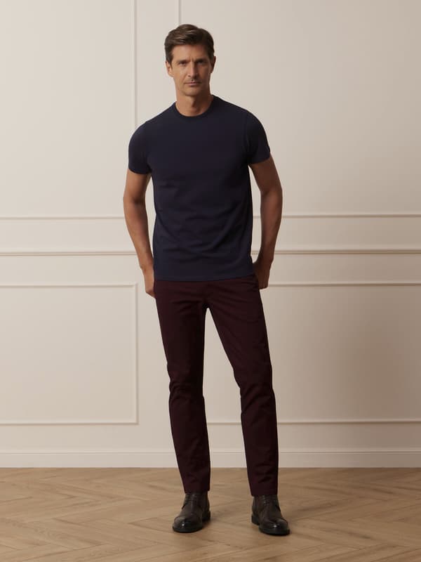 HILLCREST BURGUNDY BUKSER 32/32