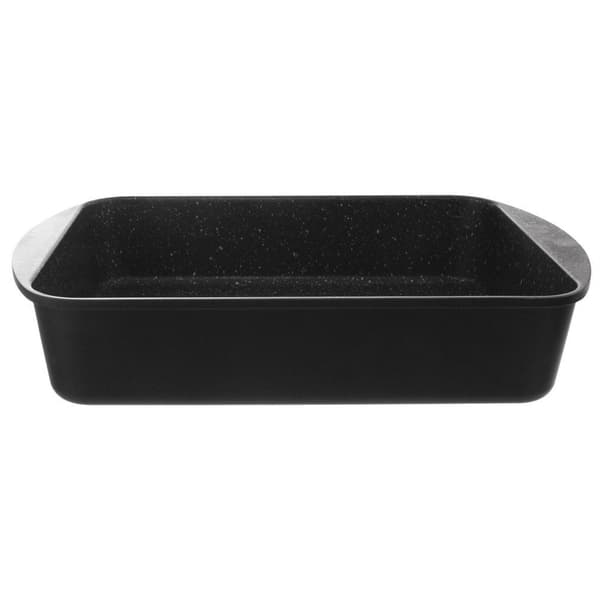 Granitform med lock, stor, 4,4 l, 35 x 22,5 cm