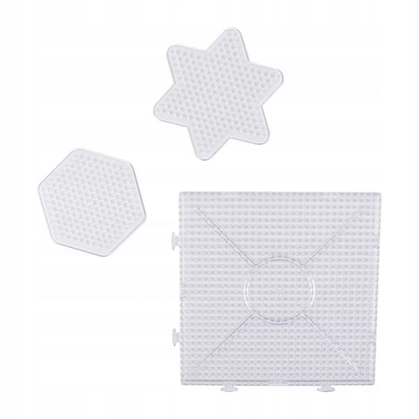 Skabelon til bordskånere 3 KVADRATTEDE HEXAGON STJERNE 5+