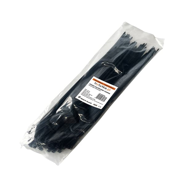 Kabelbindere Tretytki - UV 4,8 x 380 mm, sorte