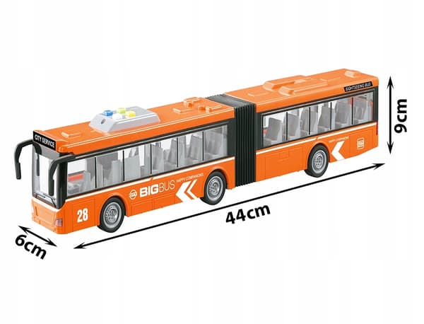 Leddelt bybus lydlys åbner døre Z1053