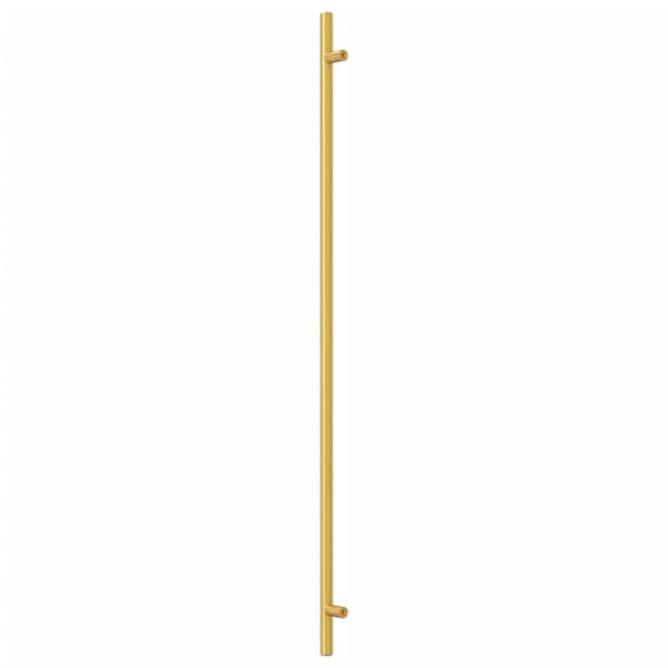 vidaXL skabsgreb, 10 stk., guld, 480 mm, rustfrit stål