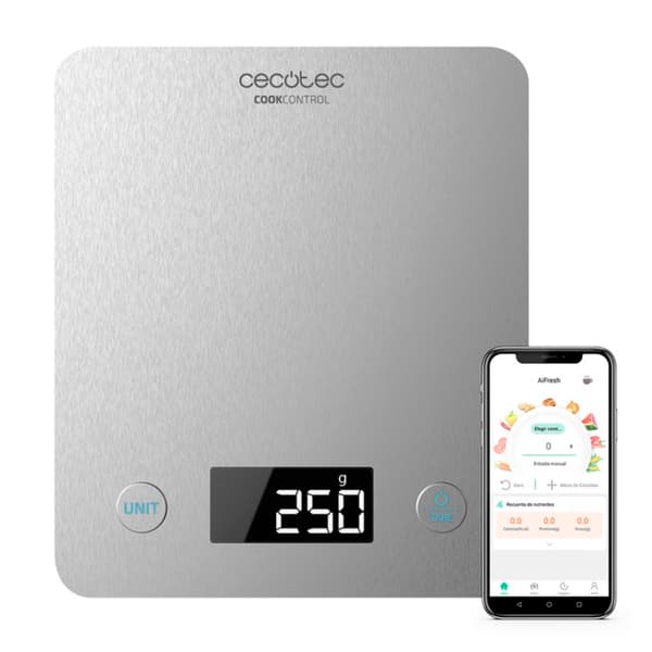Cecotec Cook Control 10000 Ansluten Elektronisk Köksvåg S