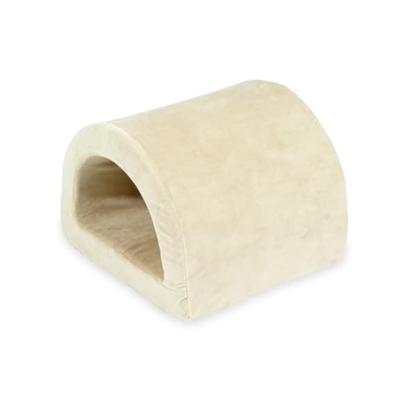 Lekplatsbro i sammet, mjuk beige skum