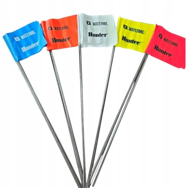 Sprinklermarkeringsflag 10 stk., Hunter/Watermil