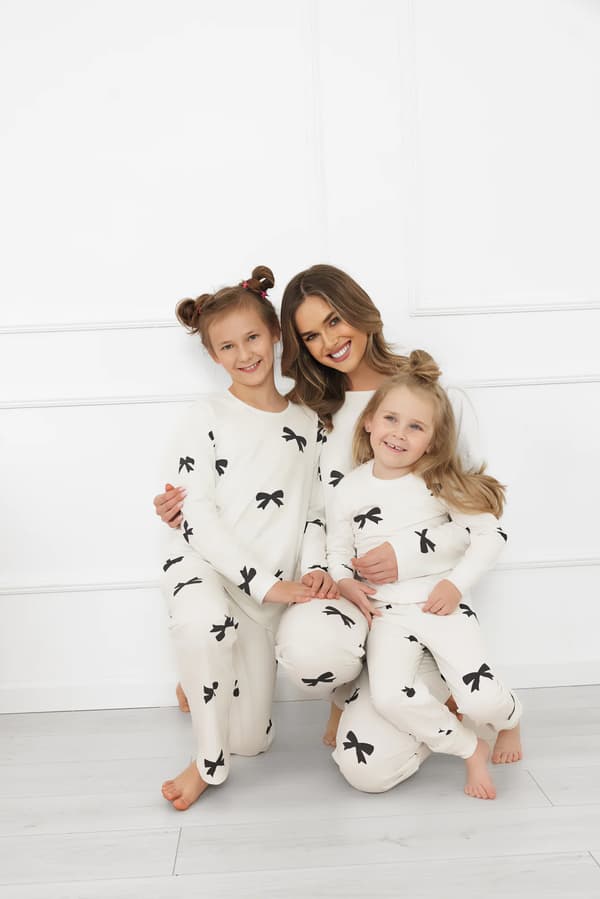 Flickpyjamas, långärmad, långbyxor, Figaro, 2 år