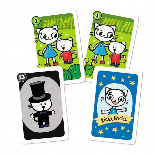 Peter Kitty Kattkort +4 Klubbar 08512