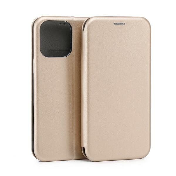 Beline Book Magnetisk Etui til iPhone 16 Pro Max Guld