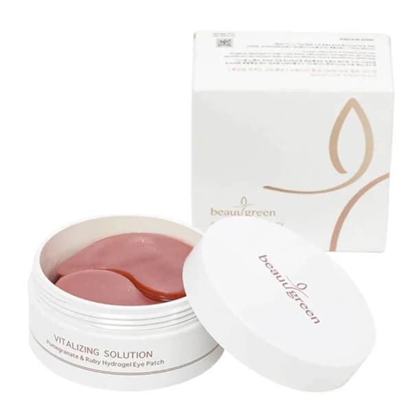 Beauugreen hydrogel ögonplåster med granatäpple och rubin