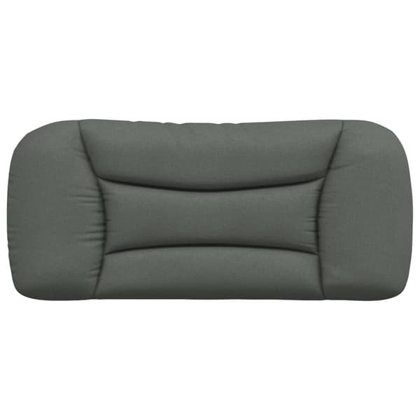 vidaXL hovedgærdehynde, mørkegrå, 80 cm, stof