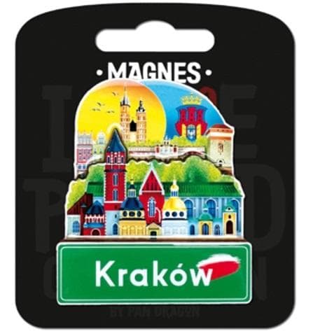 Jag älskar Polen Kraków magnet