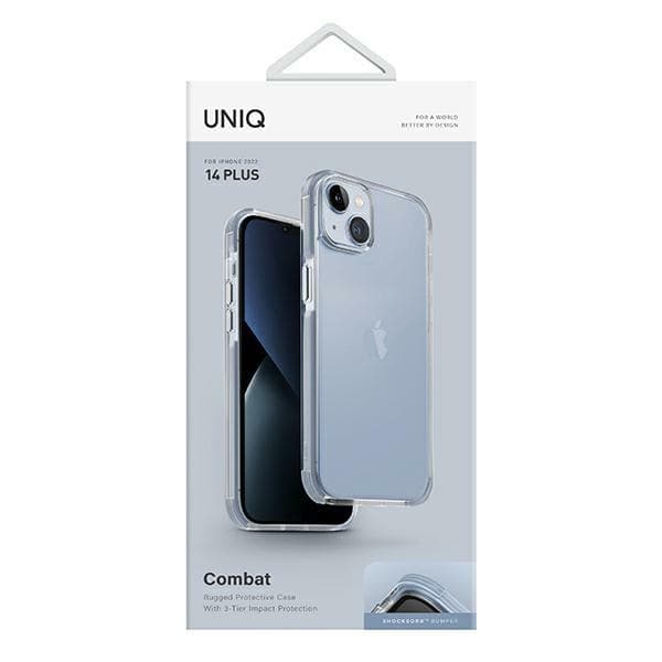 UNIQ Combat iPhone 14 Plus / 15Plus 6,7" blå/arktisk blå cover