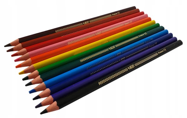BIC EVOLUTION MÅLGJORDSPENNA 12 FÄRGER 9157