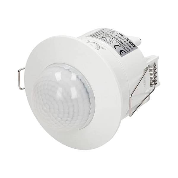 Rörelsesensor för LED PIR 360° 1200W infälld takbelysning